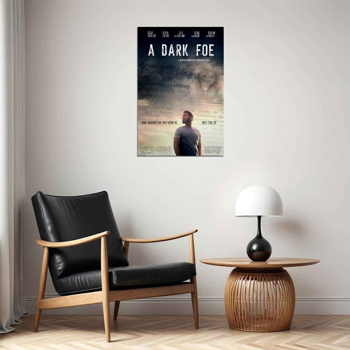 A Dark Foe Movie 2019 Crime Drama Horror Poster Wall Art Print Home Wall Decor - xonomax