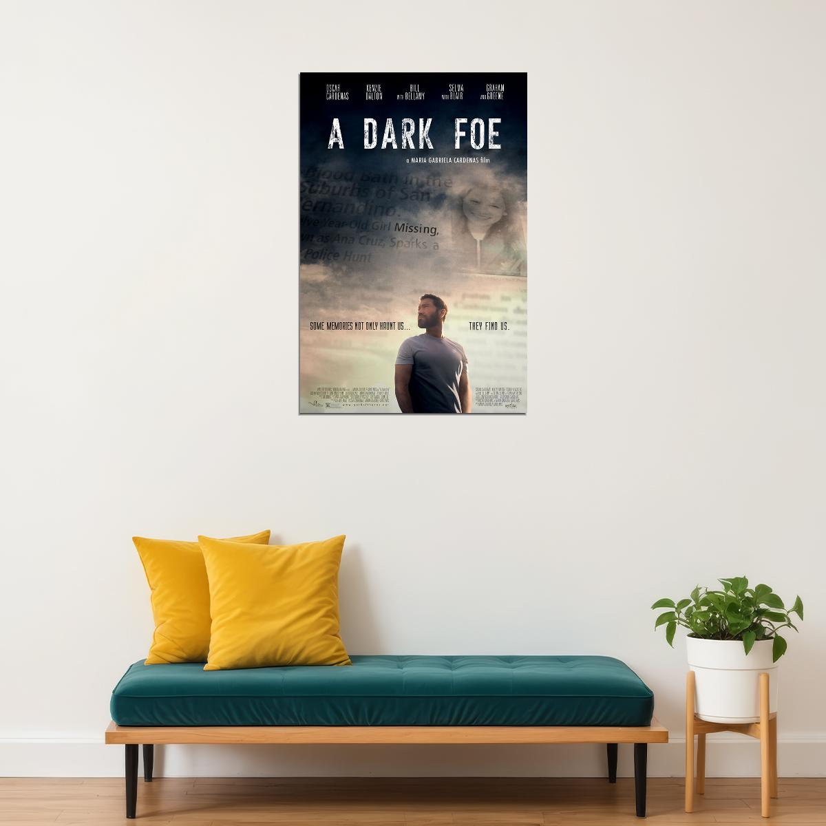 A Dark Foe Movie 2019 Crime Drama Horror Poster Wall Art Print Home Wall Decor - xonomax