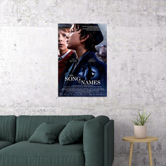 The Song Of Names Movie 2019 Clive Owen Tim Roth Drama Poster Wall Art Print Home Wall Decor - xonomax