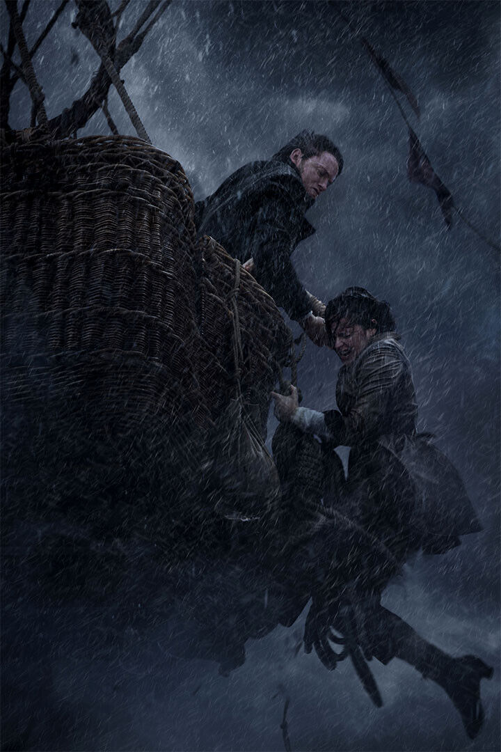 The Aeronauts Movie 2019 Felicity Jones Eddie Redmayne Drama Poster Wall Art Print Home Wall Decor - xonomax