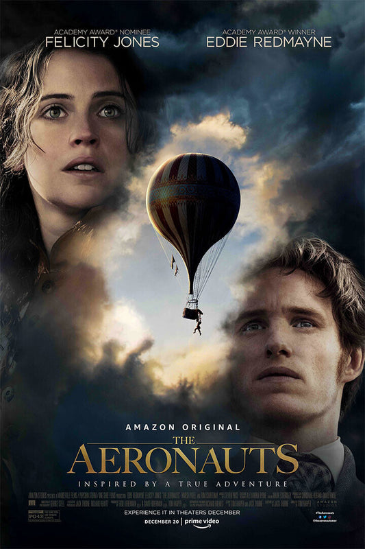 The Aeronauts Movie 2019 Felicity Jones Eddie Redmayne Poster Wall Art Print Home Wall Decor - xonomax