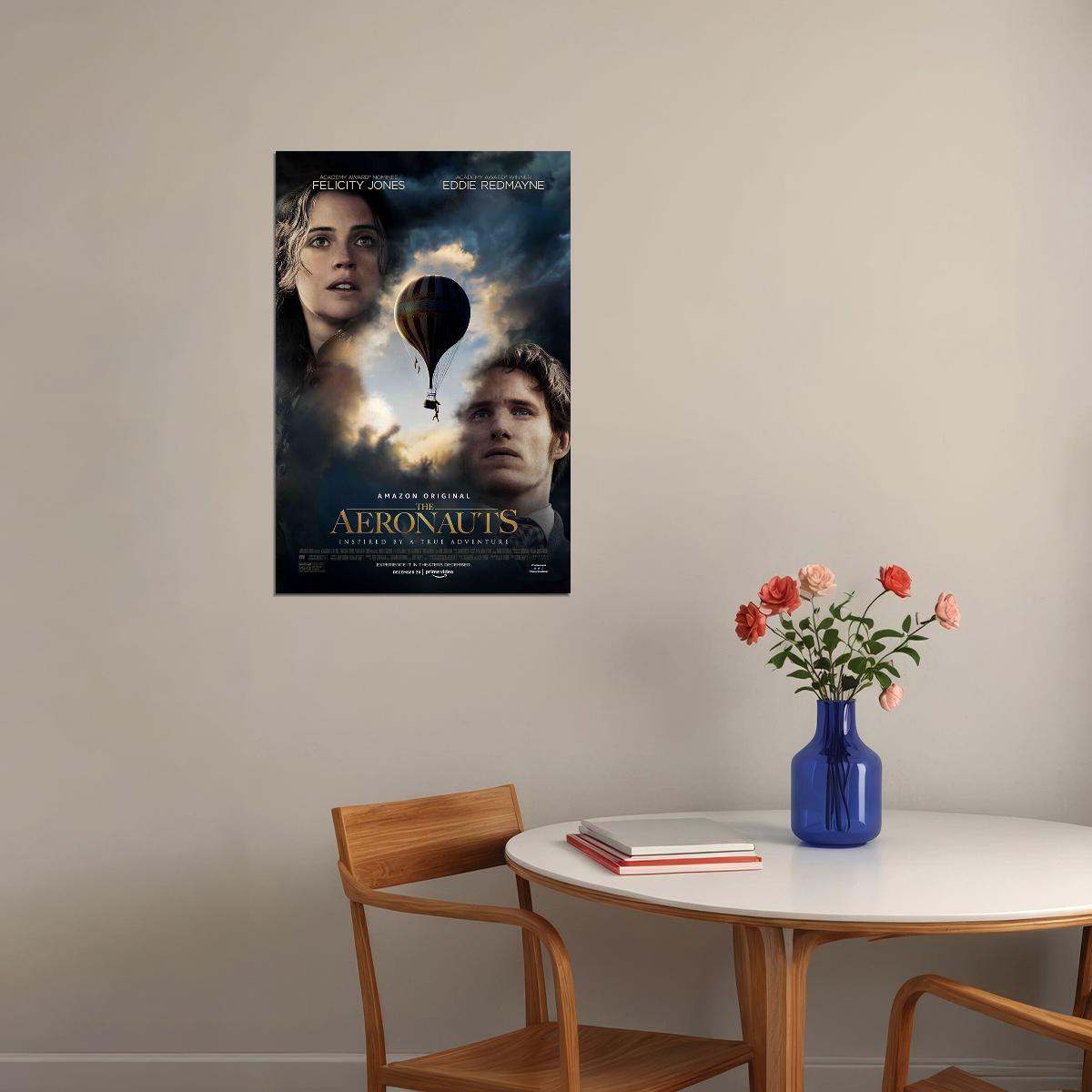 The Aeronauts Movie 2019 Felicity Jones Eddie Redmayne Poster Wall Art Print Home Wall Decor - xonomax