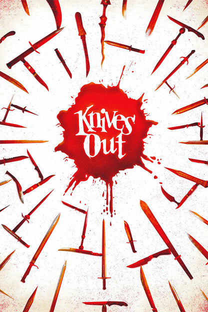 Knives Out Movie 2019 Adventure Excitement Poster Wall Art Print Home Wall Decor - xonomax