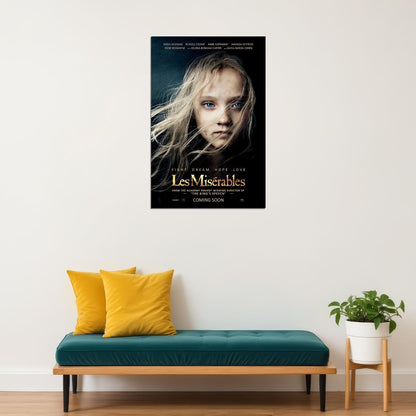 Les Miserables Movie Crime Drama History Poster Wall Art Print Home Wall Decor - xonomax