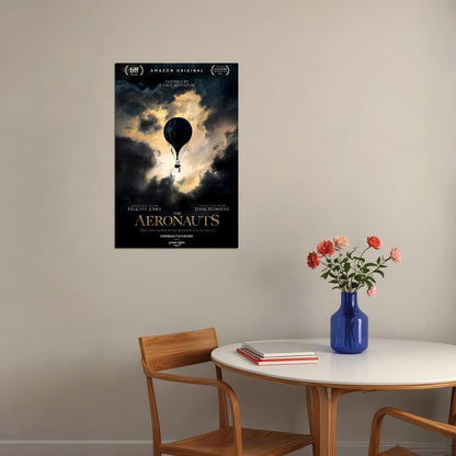 The Aeronauts Movie Felicity Jones Eddie Redmayne Poster Wall Art Print Home Wall Decor - xonomax