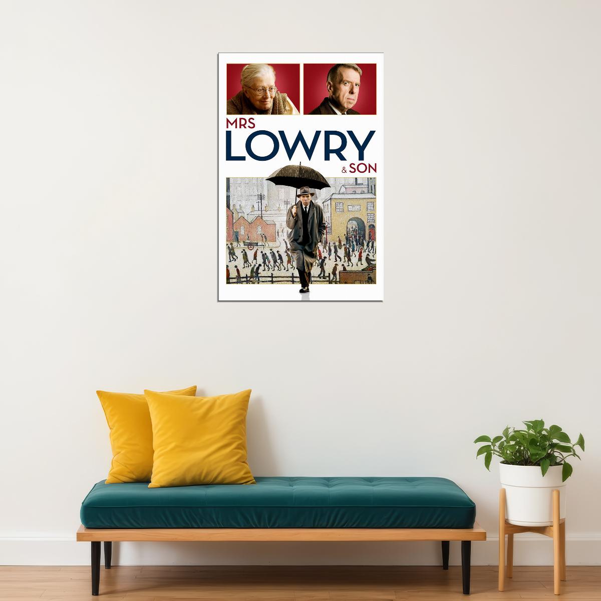 Mrs Lowry And Son Movie 2019 Biography History Poster Wall Art Print Home Wall Decor - xonomax