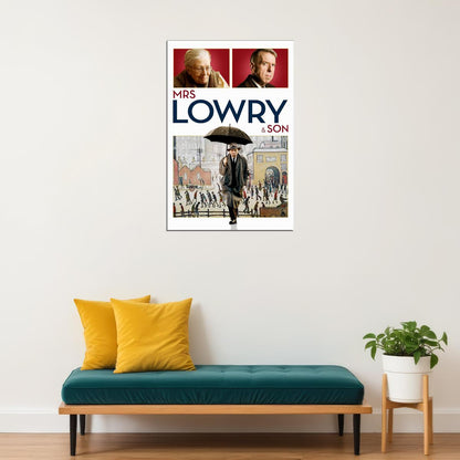 Mrs Lowry And Son Movie 2019 Biography History Poster Wall Art Print Home Wall Decor - xonomax