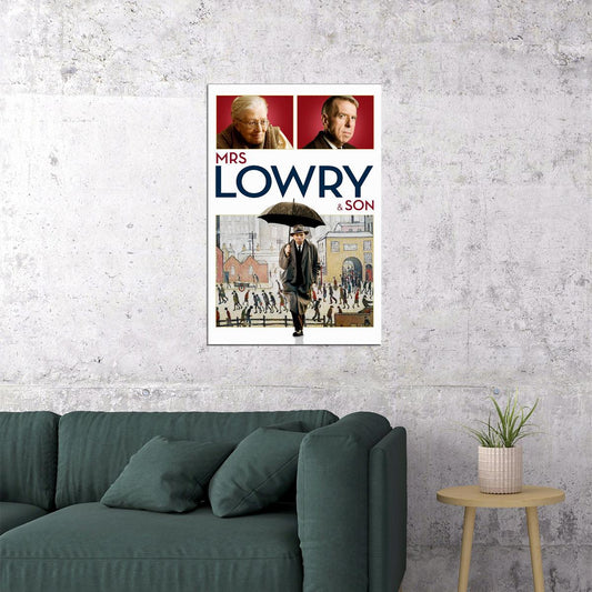 Mrs Lowry And Son Movie 2019 Biography History Poster Wall Art Print Home Wall Decor - xonomax