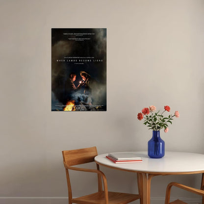 When Lambs Become Lions Movie Documentary Poster Wall Art Print Home Wall Decor - xonomax