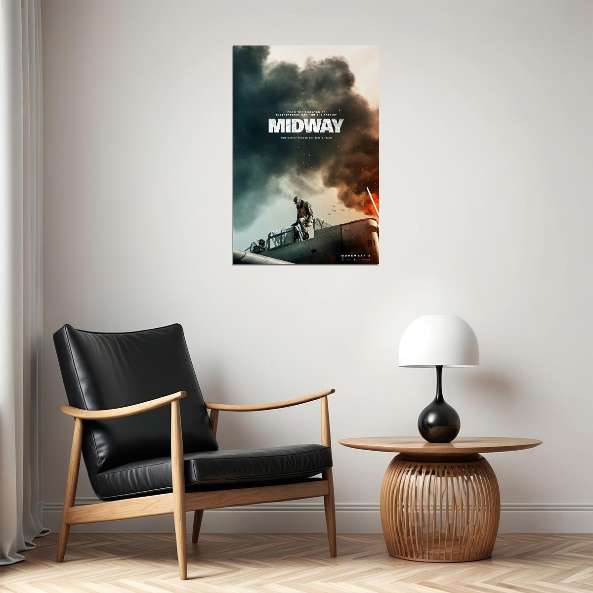 Midway 2019 Movie Chinese Film Action History Poster Wall Art Print Home Wall Decor - xonomax