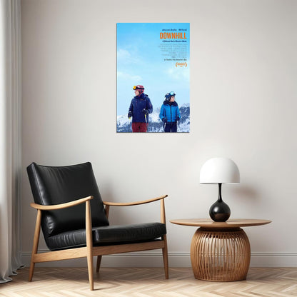 Downhill 2020 Movie Will Ferrell Julia Louis Dreyfus Poster Wall Art Print Home Wall Decor - xonomax