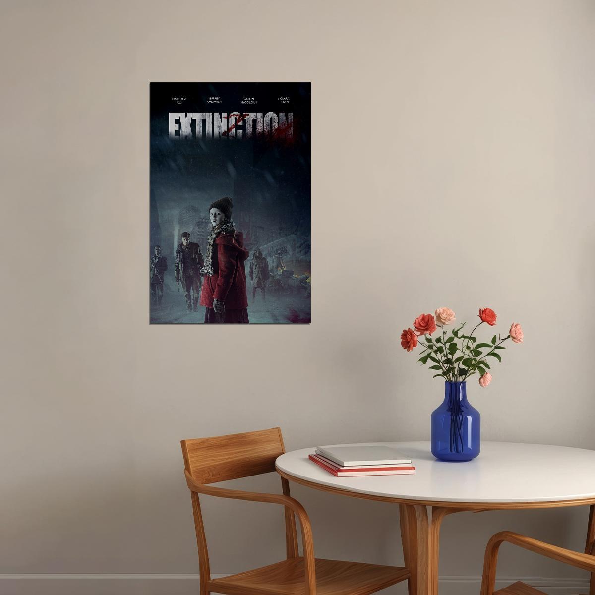 Extinction Movie 2020 Science Fiction Drama Poster Wall Art Print Home Wall Decor - xonomax
