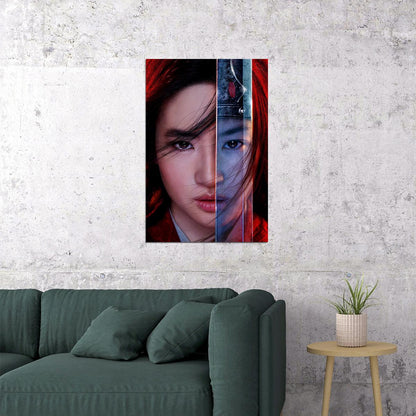 Mulan Movie 2020 Adventure Action Poster Wall Art Print Home Wall Decor - xonomax