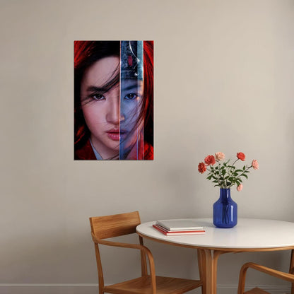 Mulan Movie 2020 Adventure Action Poster Wall Art Print Home Wall Decor - xonomax