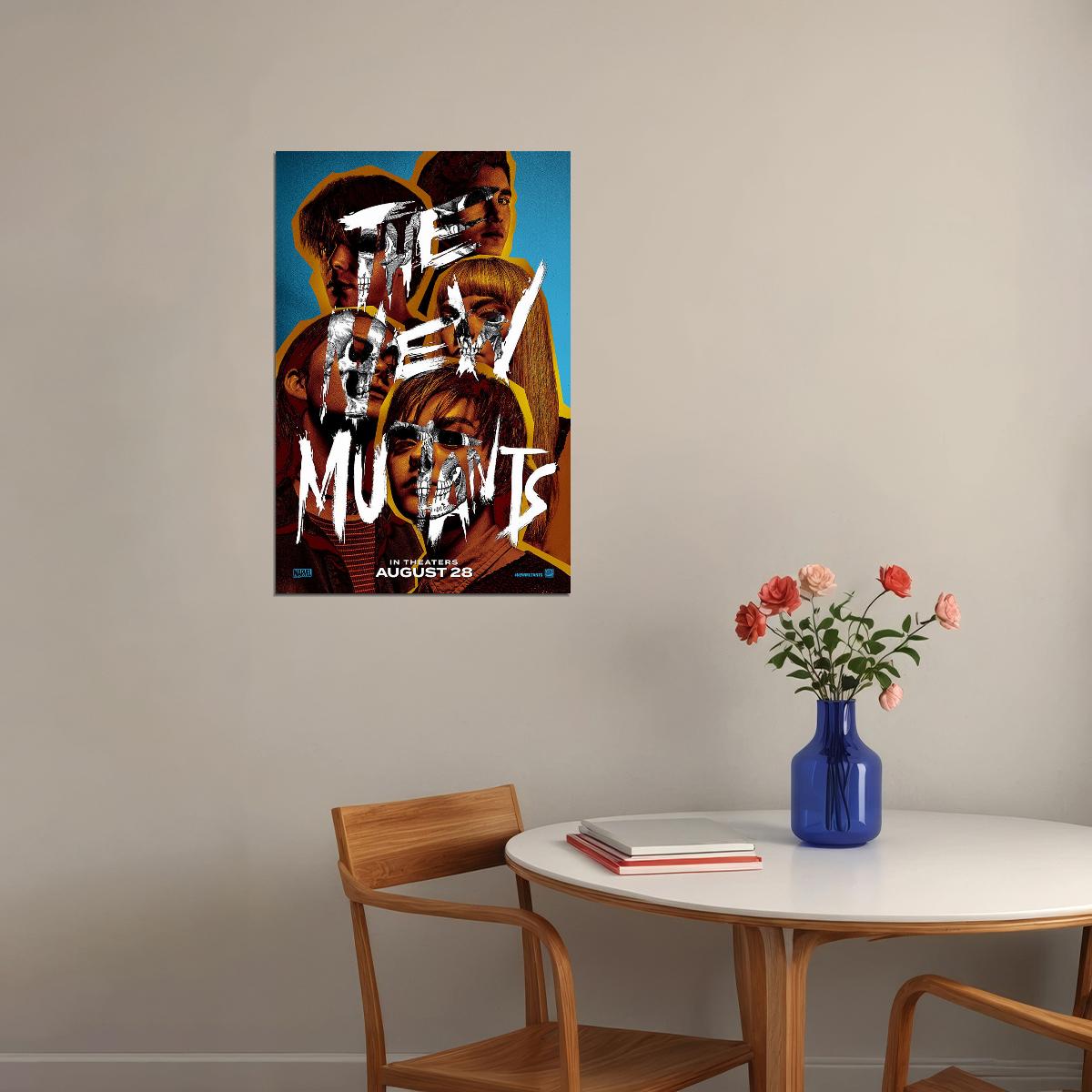 The New Mutants 2020 Movie Horror Aciton Mystery Poster Wall Art Print Home Wall Decor - xonomax
