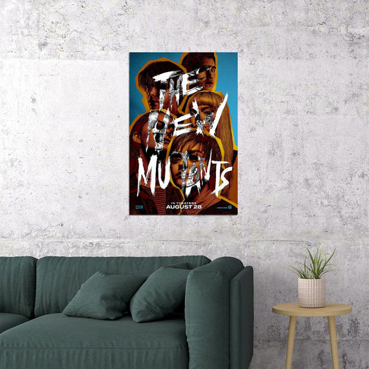 The New Mutants 2020 Movie Horror Aciton Mystery Poster Wall Art Print Home Wall Decor - xonomax