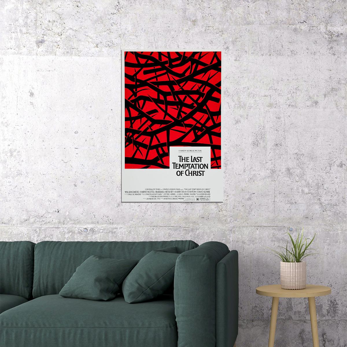 The Temptation Of Christ Movie 2020 Drama Poster Wall Art Print Home Wall Decor - xonomax
