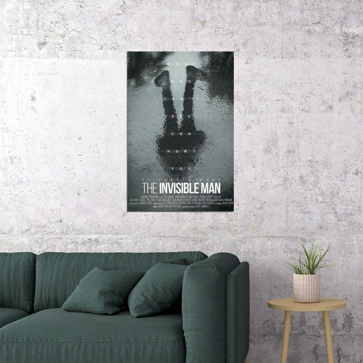 The Invisible Man Movie 2020 Horror Drama Mystery Poster Wall Art Print Home Wall Decor - xonomax