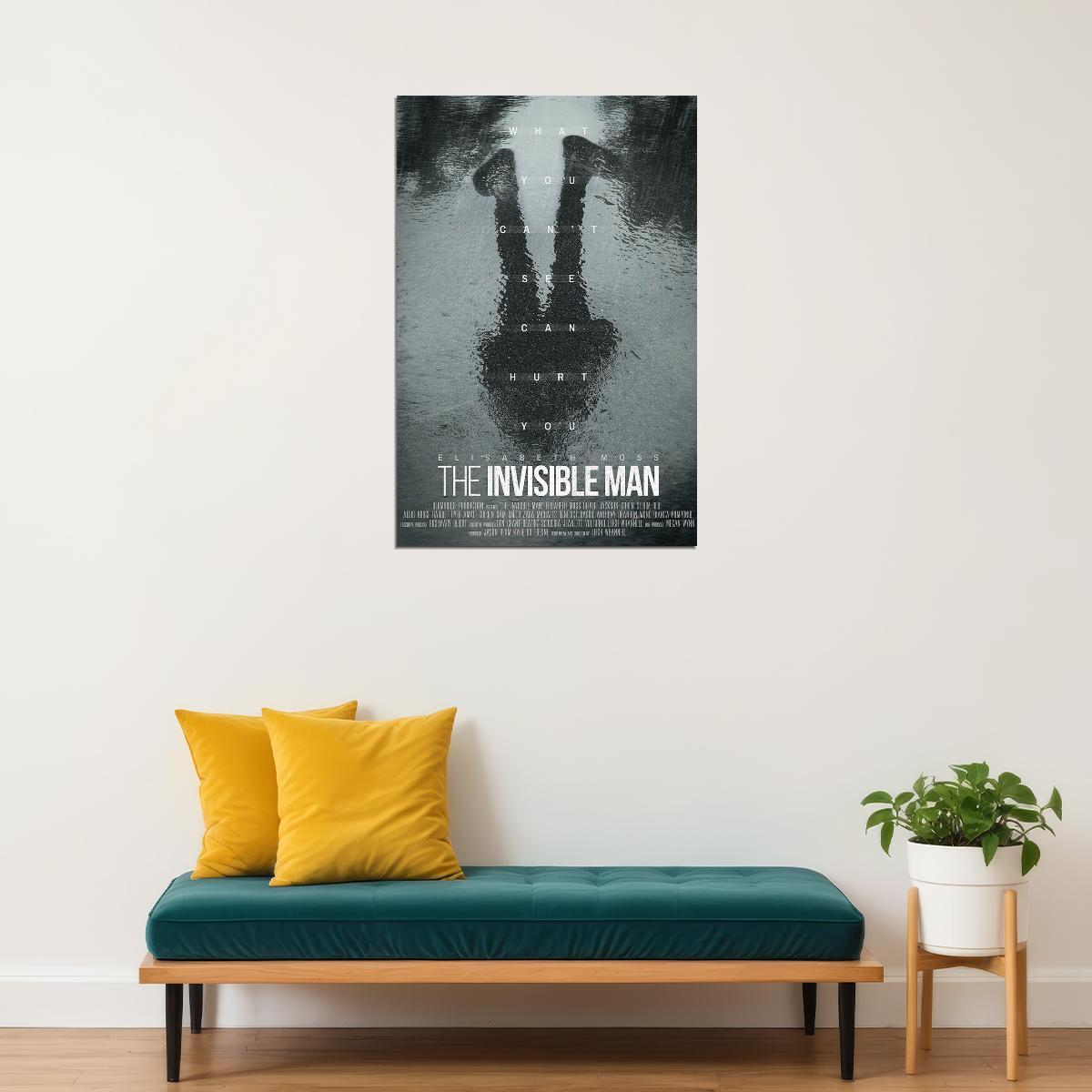 The Invisible Man Movie 2020 Horror Drama Mystery Poster Wall Art Print Home Wall Decor - xonomax