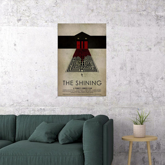 The Shining 1980 Movie Classic Horror Drama Poster Wall Art Print Home Wall Decor - xonomax