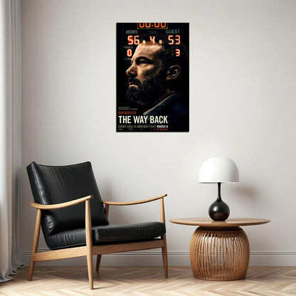 The Way Back Movie 2020 Drama Sport Poster Wall Art Print Home Wall Decor - xonomax