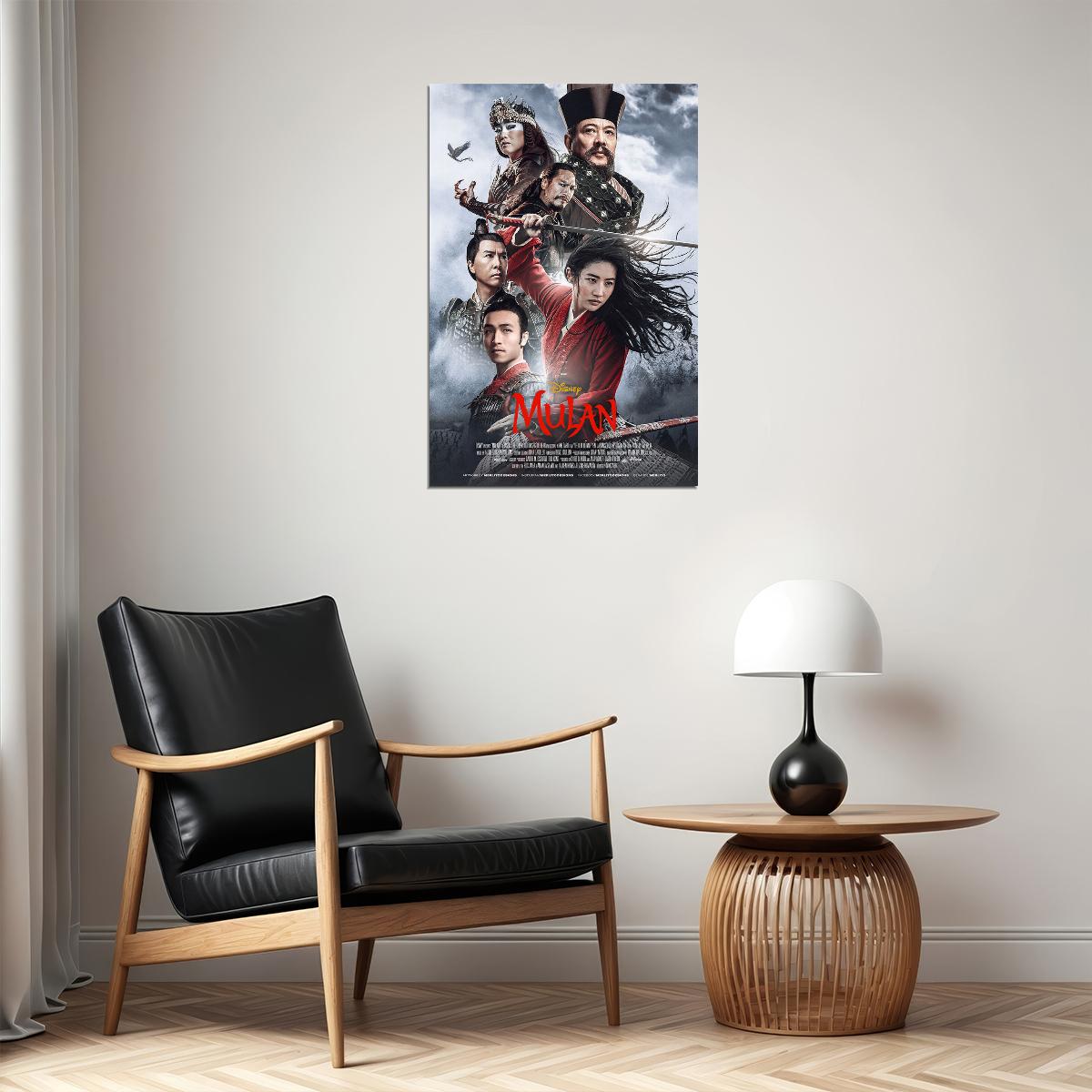 Mulan Movie 2020 Adventure Action Poster Wall Art Print Home Wall Decor - xonomax