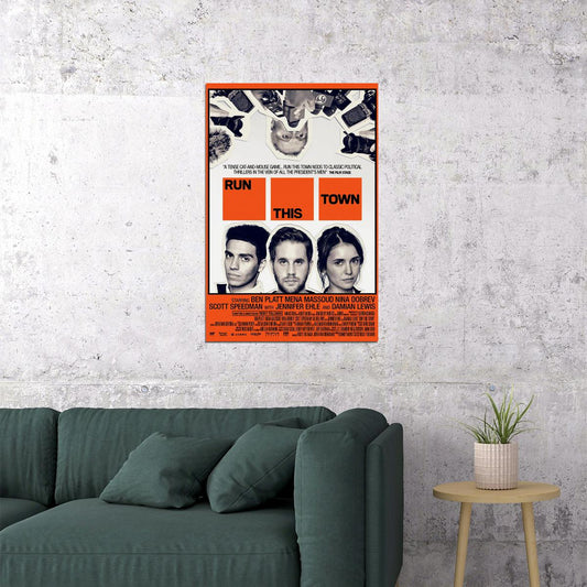 Run This Town Movie 2020 Drama Poster Wall Art Print Home Wall Decor - xonomax