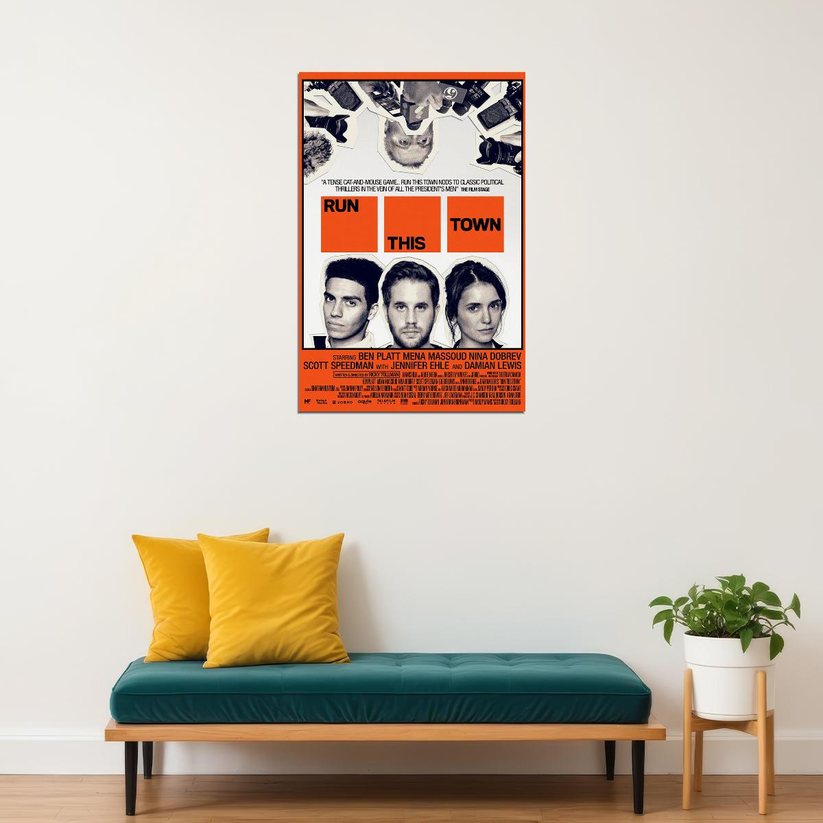 Run This Town Movie 2020 Drama Poster Wall Art Print Home Wall Decor - xonomax