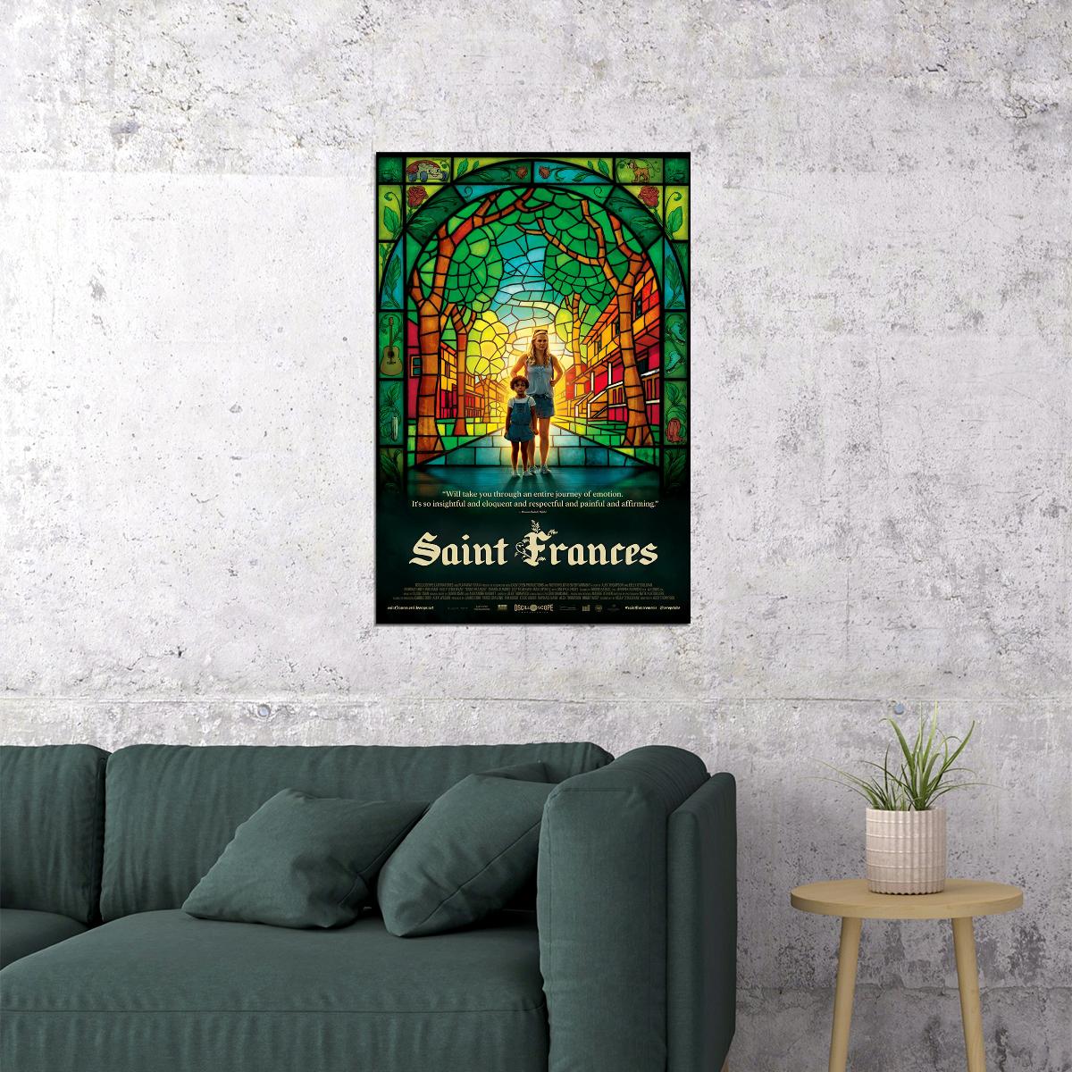 Saint Frances Movie 2020 Comedy Drama Poster Wall Art Print Home Wall Decor - xonomax