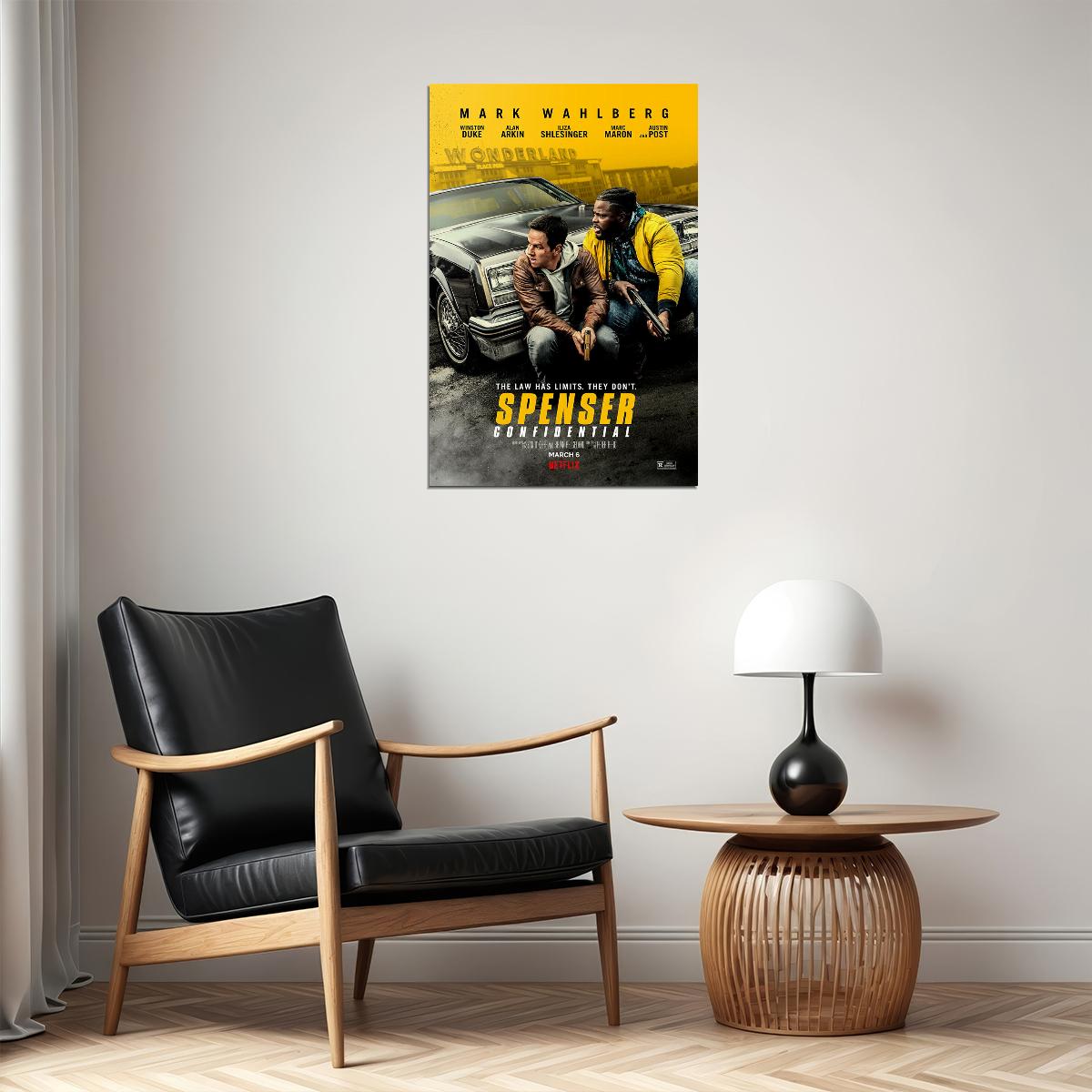 Spenser Confidential Movie 2020 Comedy Crime Poster Wall Art Print Home Wall Decor - xonomax