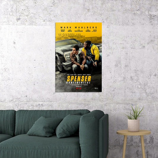 Spenser Confidential Movie 2020 Comedy Crime Poster Wall Art Print Home Wall Decor - xonomax