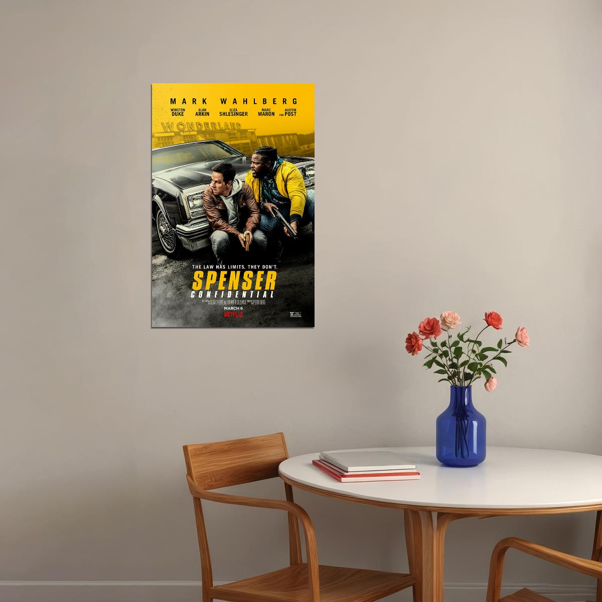 Spenser Confidential Movie 2020 Comedy Crime Poster Wall Art Print Home Wall Decor - xonomax