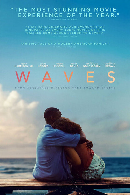 Waves Movie 2020 Drama Romantic Sport Poster Wall Art Print Home Wall Decor - xonomax