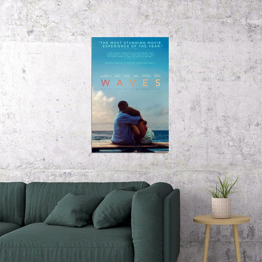 Waves Movie 2020 Drama Romantic Sport Poster Wall Art Print Home Wall Decor - xonomax