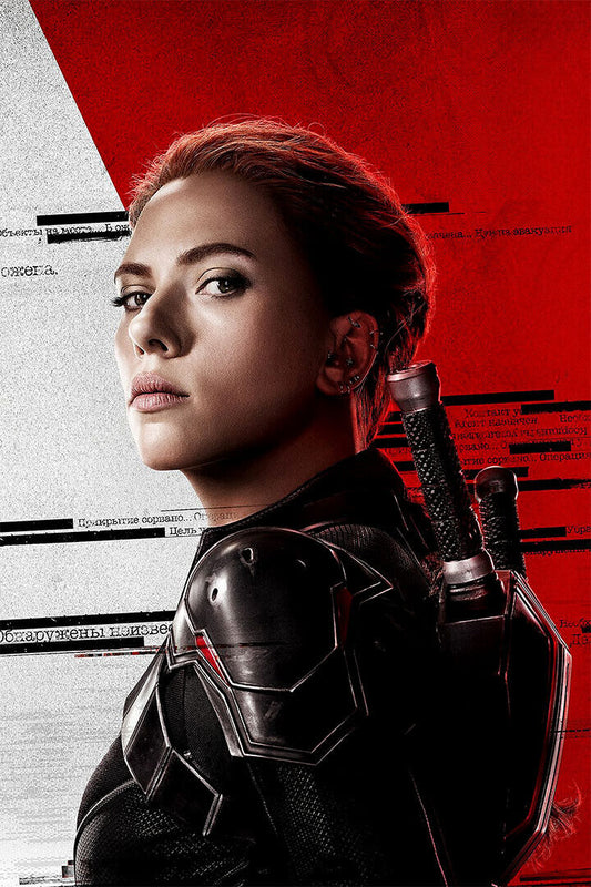 Black Widow Movie Sexy Girl Action Adventure Poster Wall Art Print Home Wall Decor - xonomax