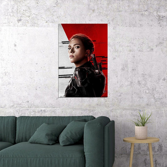 Black Widow Movie Sexy Girl Action Adventure Poster Wall Art Print Home Wall Decor - xonomax