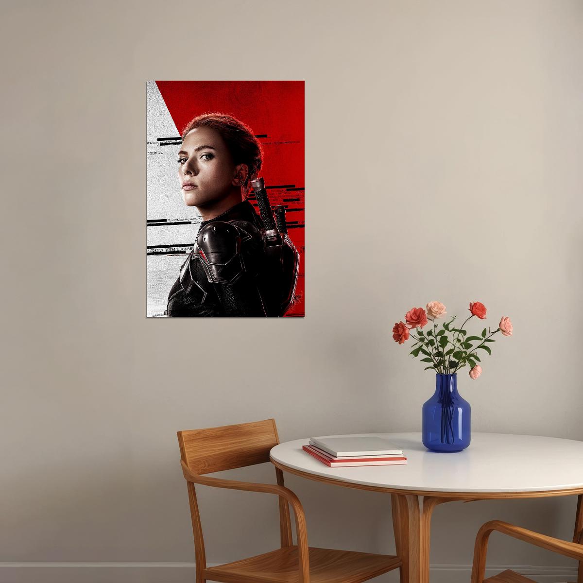 Black Widow Movie Sexy Girl Action Adventure Poster Wall Art Print Home Wall Decor - xonomax
