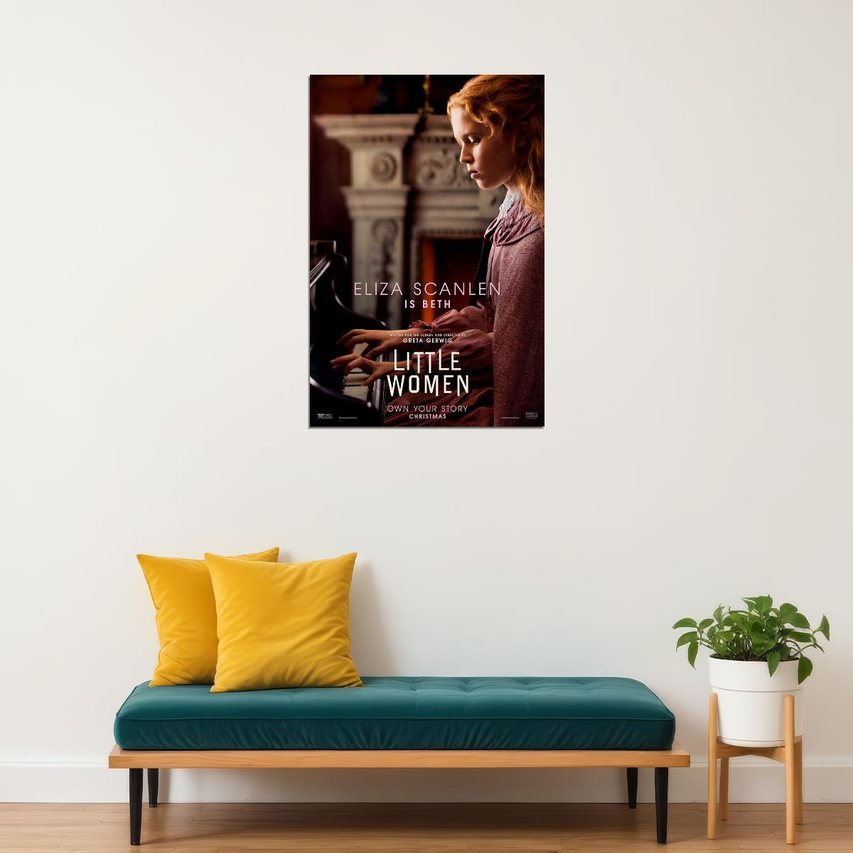 Little Women 2020 Movie Drama Romantic Poster Wall Art Print Home Wall Decor - xonomax