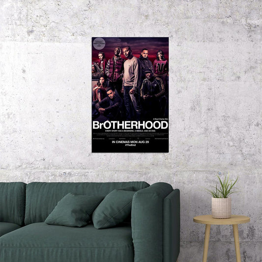 Brotherhood Movie 2020 Crime Drama Poster Wall Art Print Home Wall Decor - xonomax