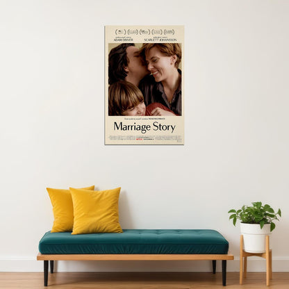 Marriage Story Movie 2020 Drama Romance Comedy Poster Wall Art Print Home Wall Decor - xonomax