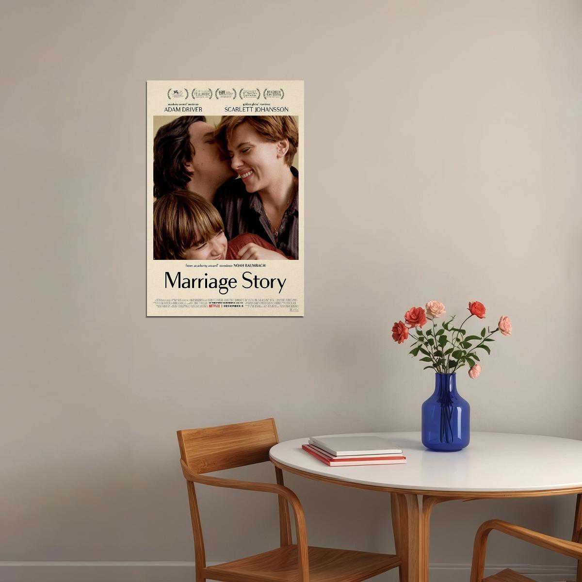 Marriage Story Movie 2020 Drama Romance Comedy Poster Wall Art Print Home Wall Decor - xonomax
