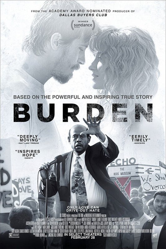 Burden Movie 2020 Drama History Biography Poster Wall Art Print Home Wall Decor - xonomax