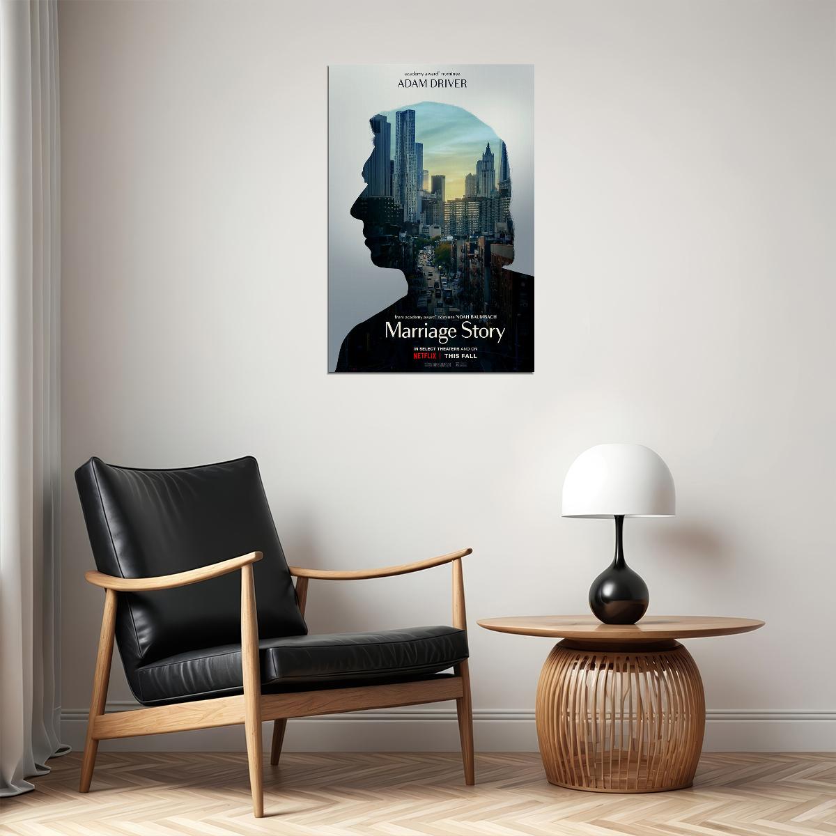 Marriage Story Movie 2020 Romance Comedy Drama Poster Wall Art Print Home Wall Decor - xonomax