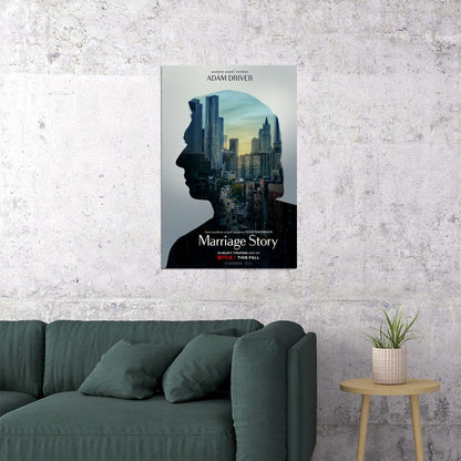 Marriage Story Movie 2020 Romance Comedy Drama Poster Wall Art Print Home Wall Decor - xonomax