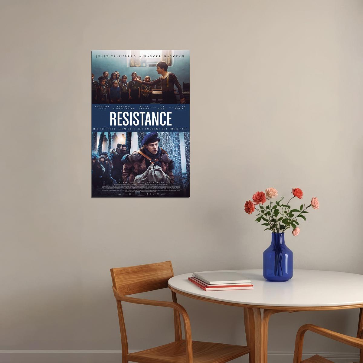 Resistance Movie 2020 History Drama Poster Wall Art Print Home Wall Decor - xonomax