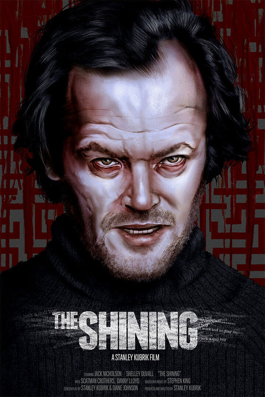 The Shining Movie 1980 Horror Drama Poster Wall Art Print Home Wall Decor - xonomax