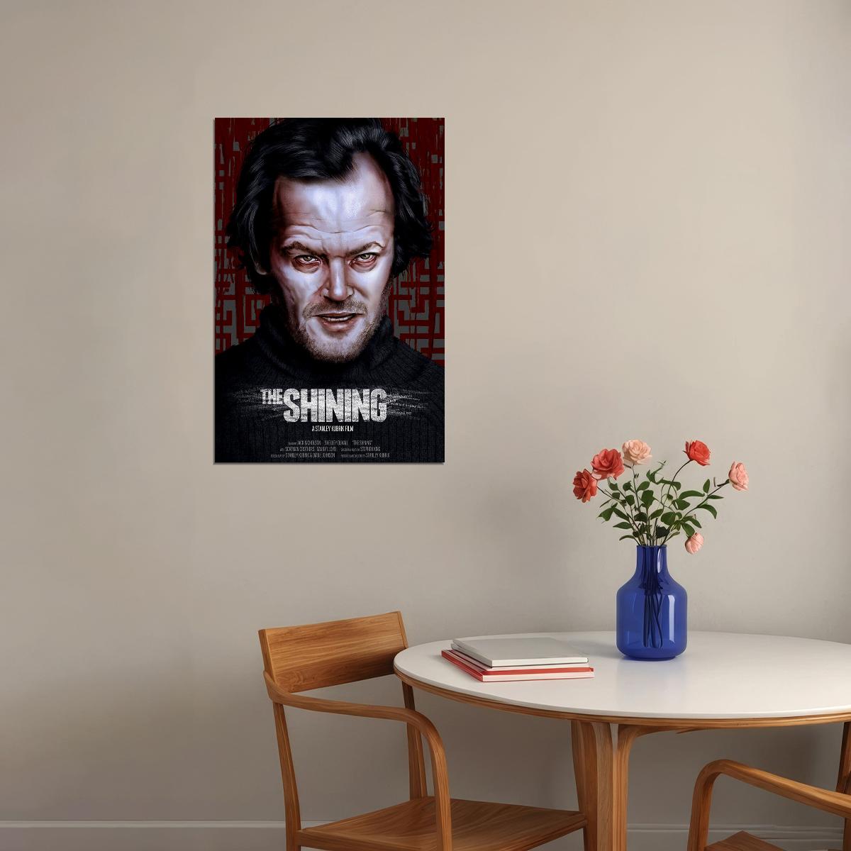 The Shining Movie 1980 Horror Drama Poster Wall Art Print Home Wall Decor - xonomax
