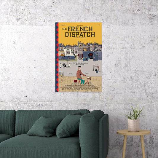 The French Dispatch Movie Drama Romantic Comedy Poster Wall Art Print Home Wall Decor - xonomax