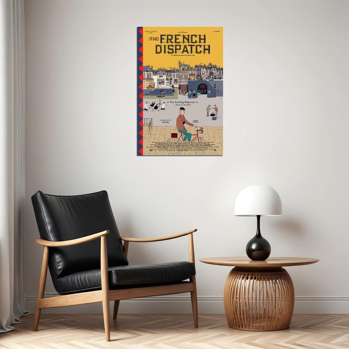 The French Dispatch Movie Drama Romantic Comedy Poster Wall Art Print Home Wall Decor - xonomax