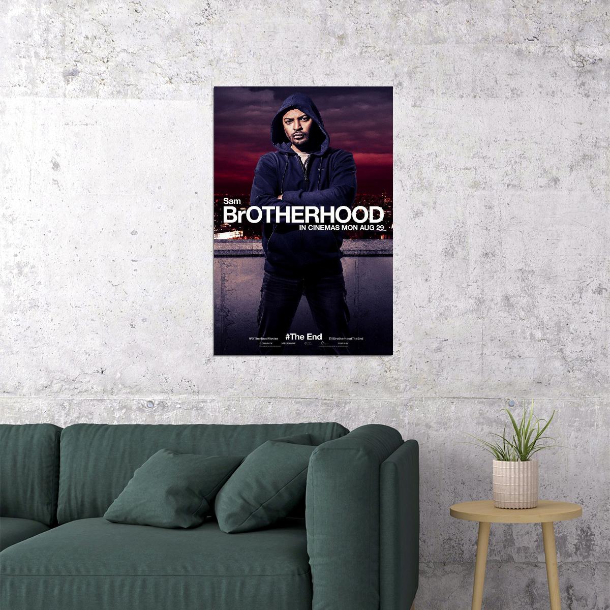 Brotherhood 2020 Movie Drama Crime Poster Wall Art Print Home Wall Decor - xonomax